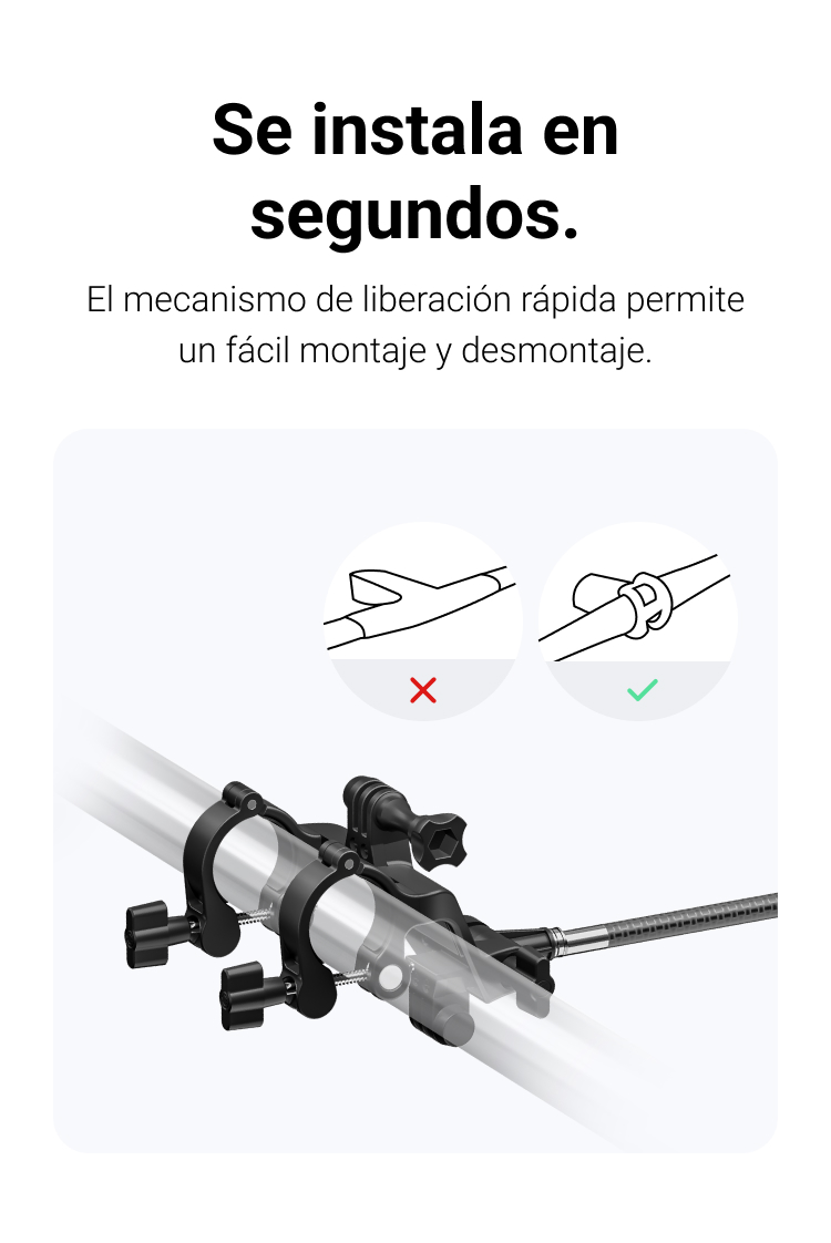 Insta360 Soporte Mochila Para Tercera Persona