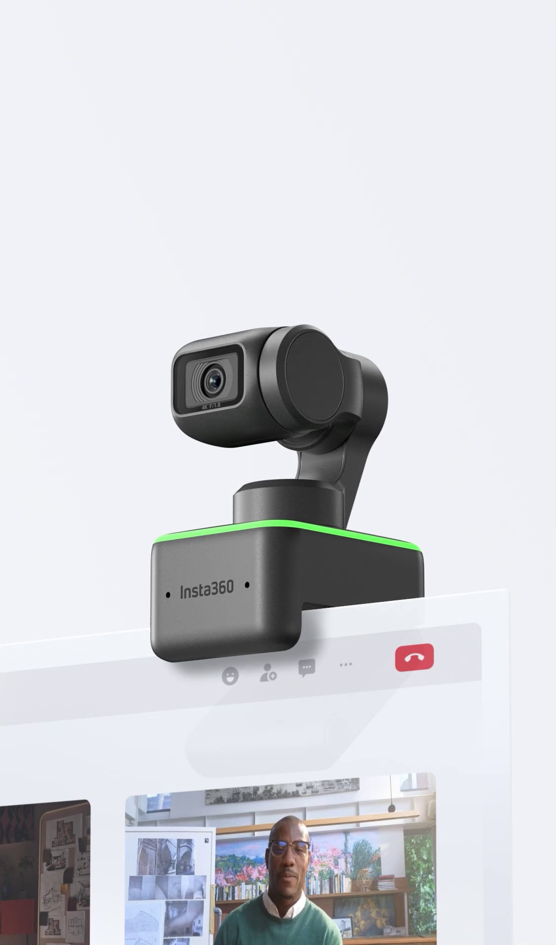 Insta Link   The AI powered 4K webcam